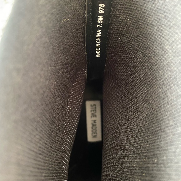 STEVEN MADDEN black mesh heels - Picture 8 of 14